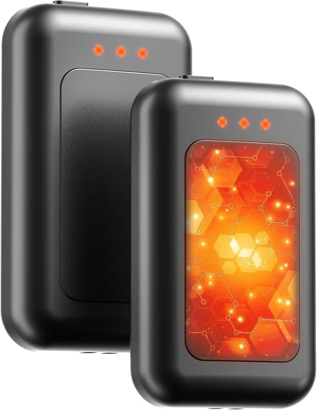 AI Handwärmer Wiederaufladbar, Wiederverwendbarer Tragbarer Elektrischer Handwärmer, Schnelle Intelligente Heizung in 1 Sekunde, Geschenke für Weihnachten, Outdoor, Golf, Jagd, Camping Zubehör — Heizkleidung