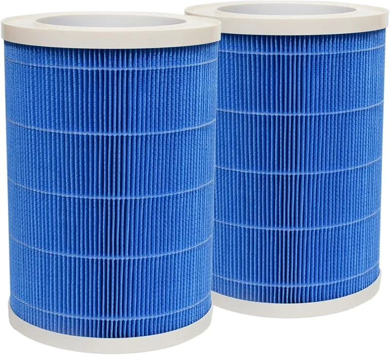 PUREBURG Ersatzfilter, kompatibel mit WaterFirst MistFree Y Verdunstungs-Luftbefeuchter, 2er-Pack (16 cm D x 22, 4 cm H), hocheffizienter Filter, Luftreinigung