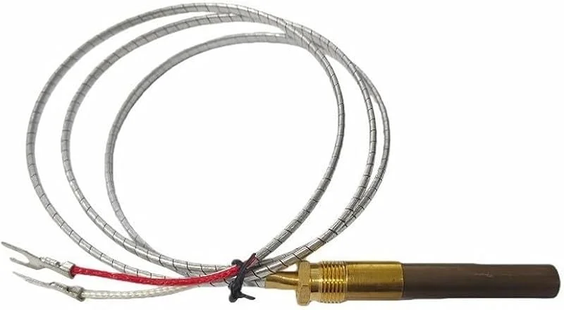 Gasheizung Thermoelement 750mV für typ E für Gasofen & Katalytofen - für schnellreaktion 3s Metallfühler Sicherungszubehör — Heizung Warmepumpe