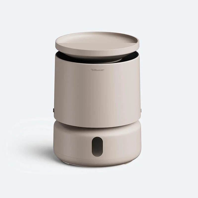 Blueair Raumluftbefeuchter DreamWell 48h Top-Fill Nebelfrei InvisibleMist Technologie – Aroma Stein für ätherische Öle und Stimmungslicht – Leise Befeuchtung für Schlafzimmer und Zuhause Beige