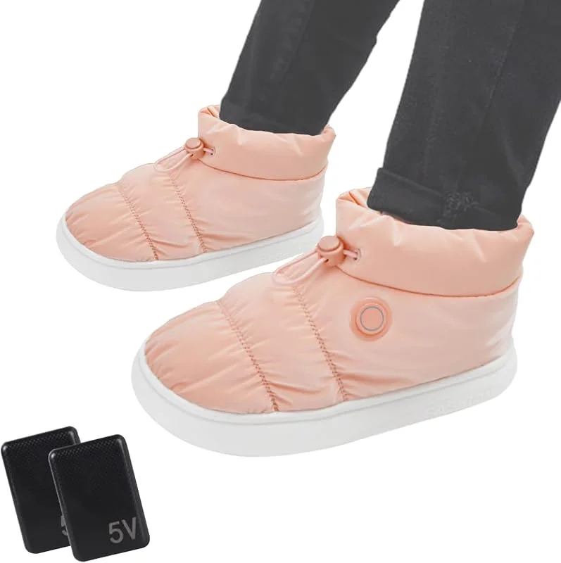 Beheizte Schuhe, Beheizte Stiefel - Beheizte rutschfeste Winter — Heizung Warmepumpe