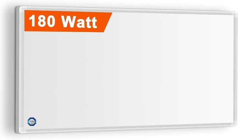 Infrarotheizung 180W, Infrarotheizung Wandmontage, 1-3 m² — Heizung Warmepumpe