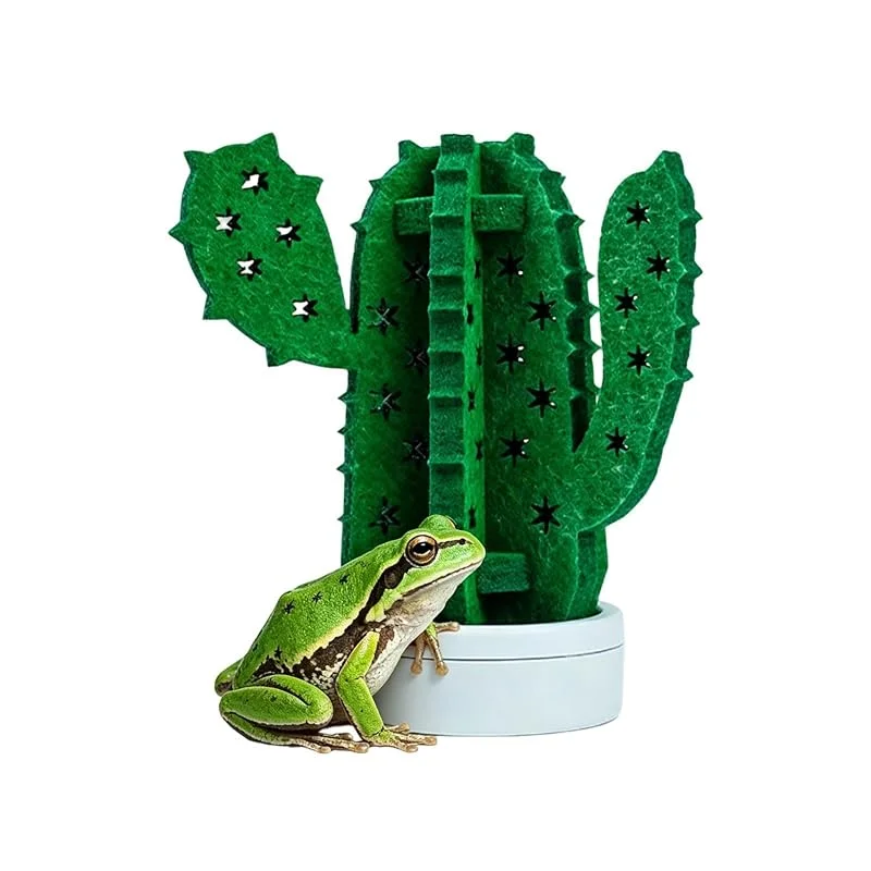 Terrarium Luftbefeuchter Kaktusförmig, Stromlos Und Klein