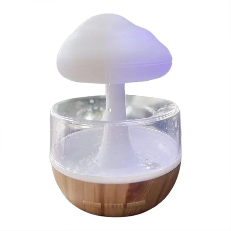 Regenwasser Tropfbefeuchter, Regenwolkenbefeuchter 400 ml Pilzpilz — Luftbefeuchter
