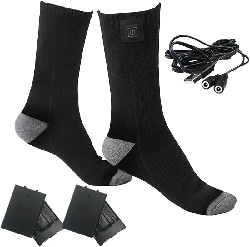 Beheizbare Socken Sportzubehör Warm Waschbar Komfortabel — Heizkleidung