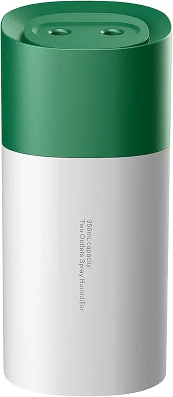 USB-Luftbefeuchter – 350 ml, kleiner Luftbefeuchter, tragbarer -Luftbefeuchter mit 7-farbigem Nachtlicht für Schlafzimmer, Auto, Reisen, Pflanzen Keloc