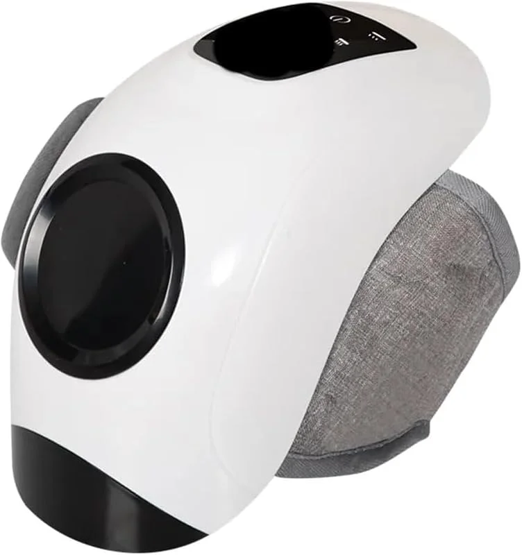 Kabelloses Knie Massagegerät mit Wärme, Vibration & Infrarot, 3 Heizstufen, LED-Touchscreen, Starker Akku, Schmerzlinderung bei Arthritis, Schwellung, Knieverletzung & Muskelverspannung — Heizkleidung