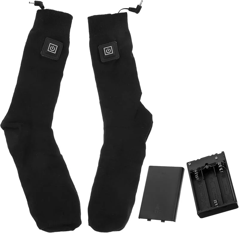 Beheizbare Socken Herren Winter Geschenkideen mit Batterie Baumwolle — Heizkleidung