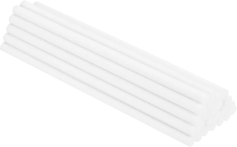 QUARKZMAN 24 Stück Luftbefeuchter Baumwollstab, 8x200mm Luftbefeuchter Sticks Filter Ersatzdochte, Diffuser Stick Nachfüllung Mini für Schlafzimmer Luftbefeuchter Diffusor im Büro