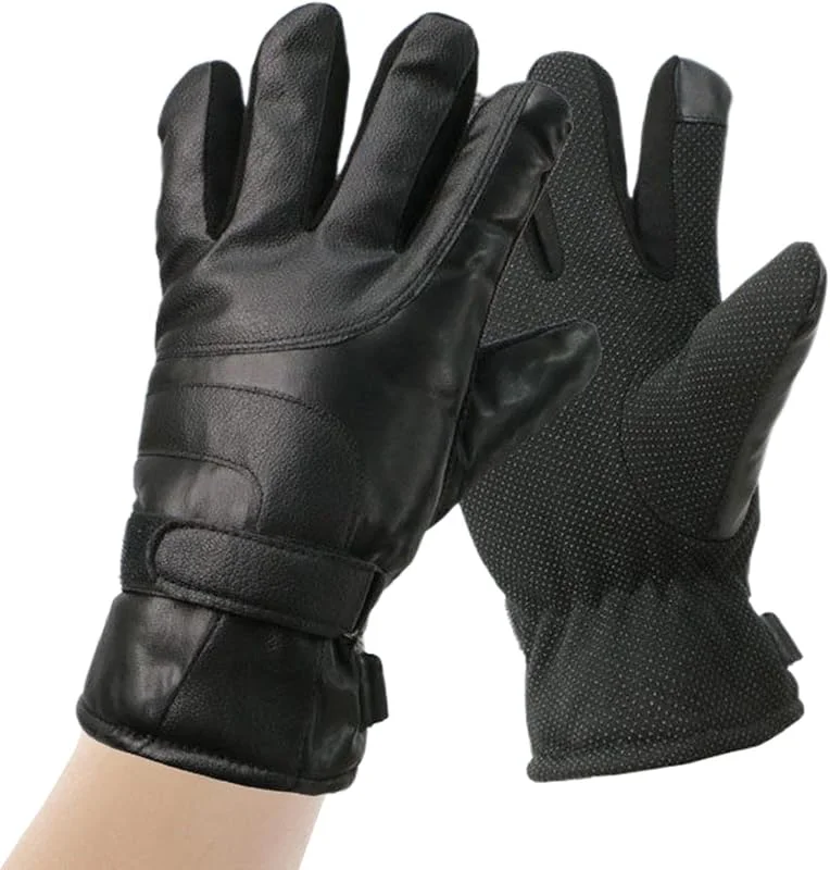Heizhandschuhe für Damen, Non-Slip Touchscreen Mittens, Wasserdicht USB — Heizkleidung