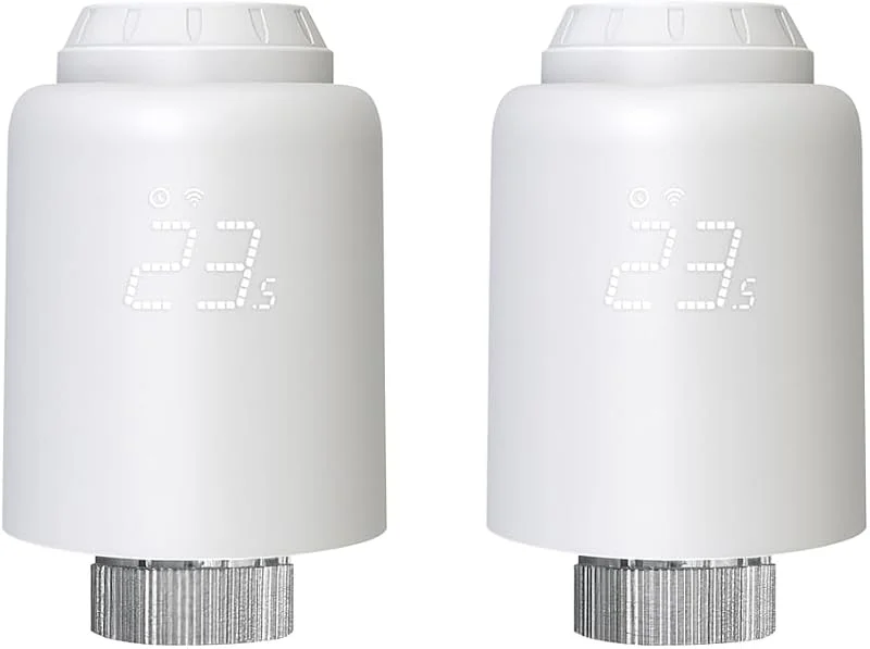 MOES Heizkörperthermostat Smart 2 Pack — Heizung Warmepumpe