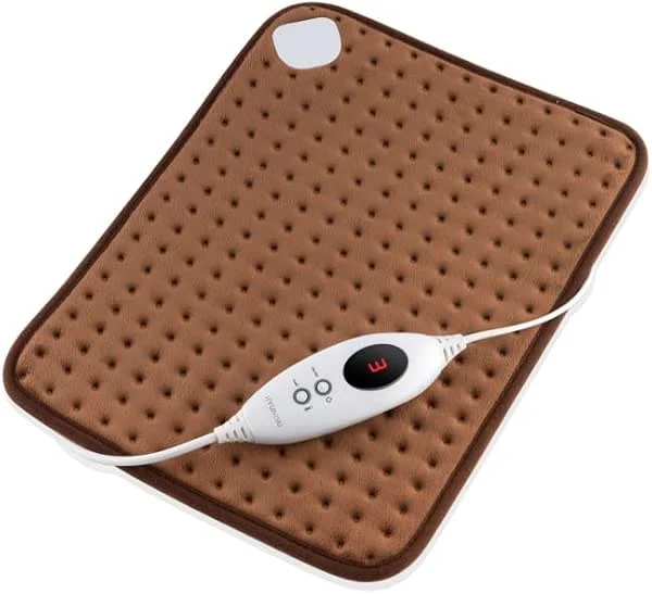 I Heizdecke CCH 301 I 100 W I 6 Heizstufen I Temperatureinstelung 30-45 °C I Mikrofleece I Fernbedienung I Timer I Maße: 30 x 40 cm I Maschinenwaschbar — Heizung Warmepumpe