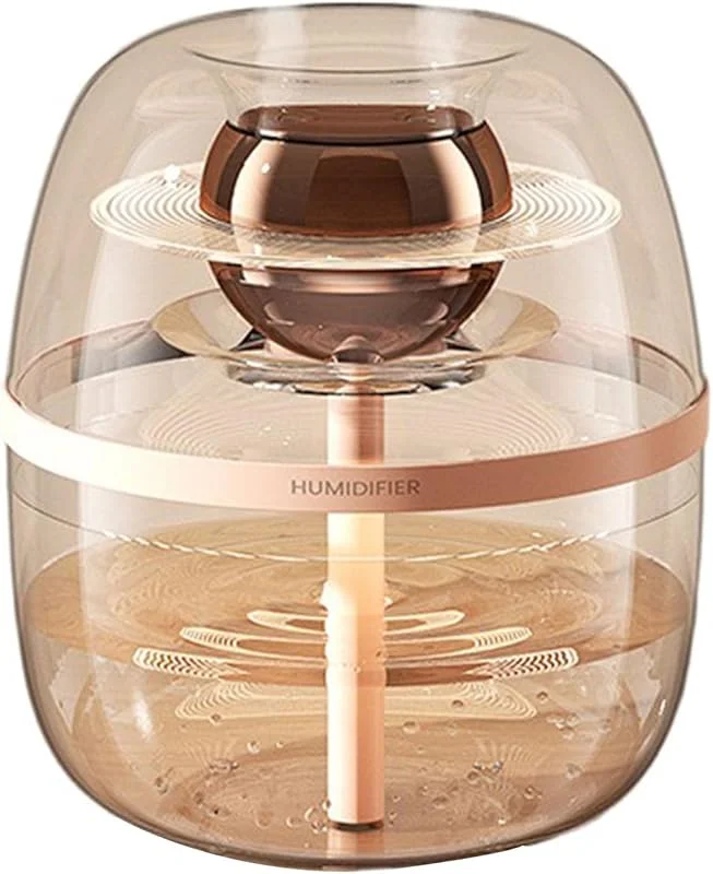 USB Luftbefeuchter, leise, Doppelsprays, 3 l, großes, B