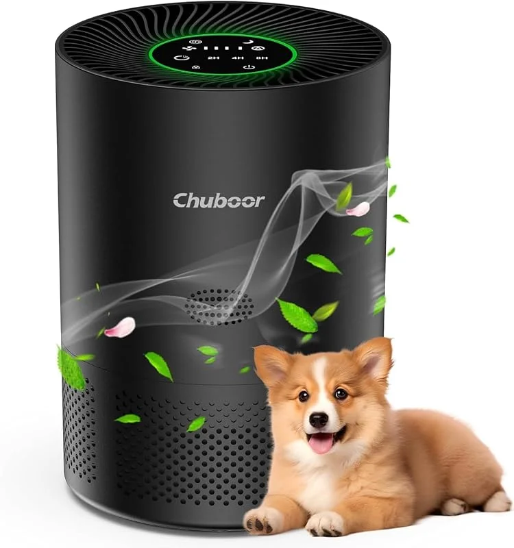 Luftreiniger Allergiker Luftfilter HEPA Air Purifier CADR 305m³, h bis100㎡ — Luftbefeuchter