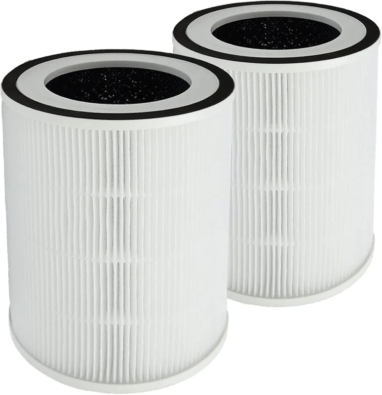 PUREBURG Ersatzfilter kompatibel mit Afloia KILO, KILO PRO, KILO PLUS, MIRO & MIRO PRO, Morento Kilo Kalo Luftreiniger & CUCKOO CAC-I0510FW, 2er-Pack H13 HEPA — Luftbefeuchter