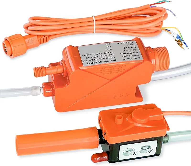 MSELTOS Mini Split HAVC Kondensatpumpe, 20.1 m Lift, 10.6 GPH, 110-240V w, Automatic Safety Switch, AC Kondensat Entfernung für Klimaanlage, Ofen, Luftentfeuchter, Eismaschine — Luftbefeuchter