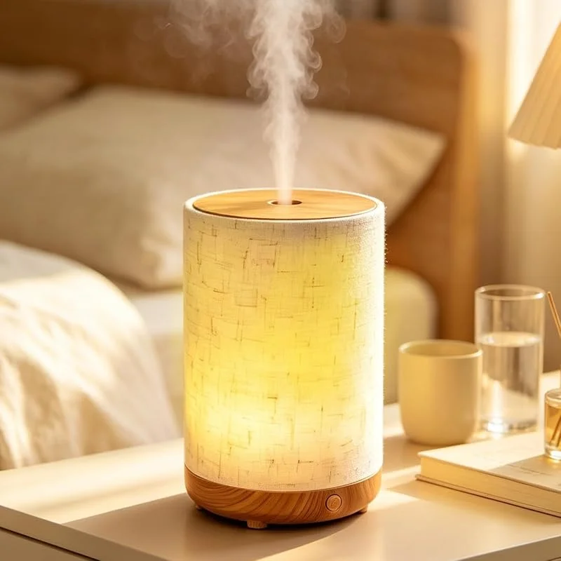Mini Aroma Diffuser für Atherische Öle, 120ml Ultraschall Diffuser — Luftbefeuchter