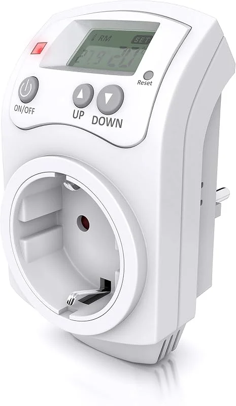 CSL - Thermostat digital - Steckdosenthermostat - Steckdosen Thermostat für Heizung Heizgeräte Infrarotheizung Kühlgeräte - programmierbar - Anti-Frost-Modus - Weiß - benutzeroptimierte Anleitung — Heizung Warmepumpe