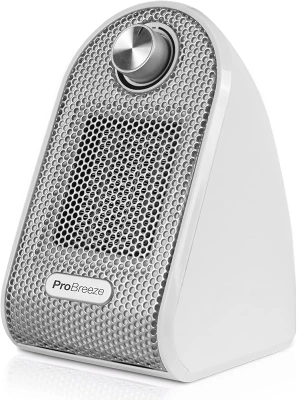 Pro Breeze 500W Mini-Keramik-Heizlüfter – Kompakt und platzsparend — Heizung Warmepumpe