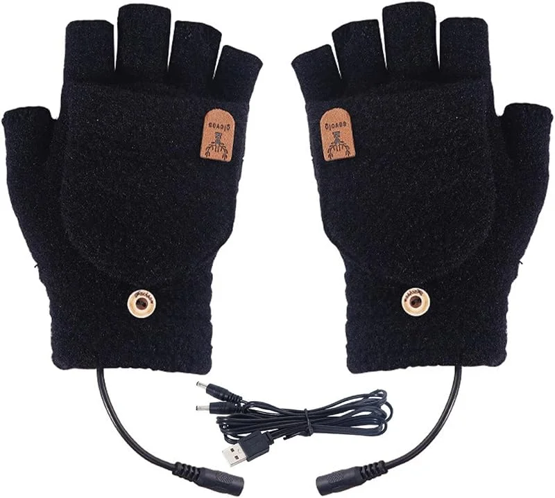 Heizhandschuhe Waschbar Touchscreen Atmungsaktiv — Heizkleidung