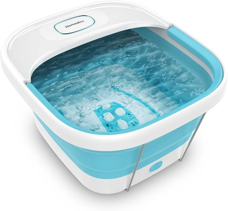 Homedics Faltbares Fußmassage-Spa mit Luftblasen & Wärme — Heizung Warmepumpe