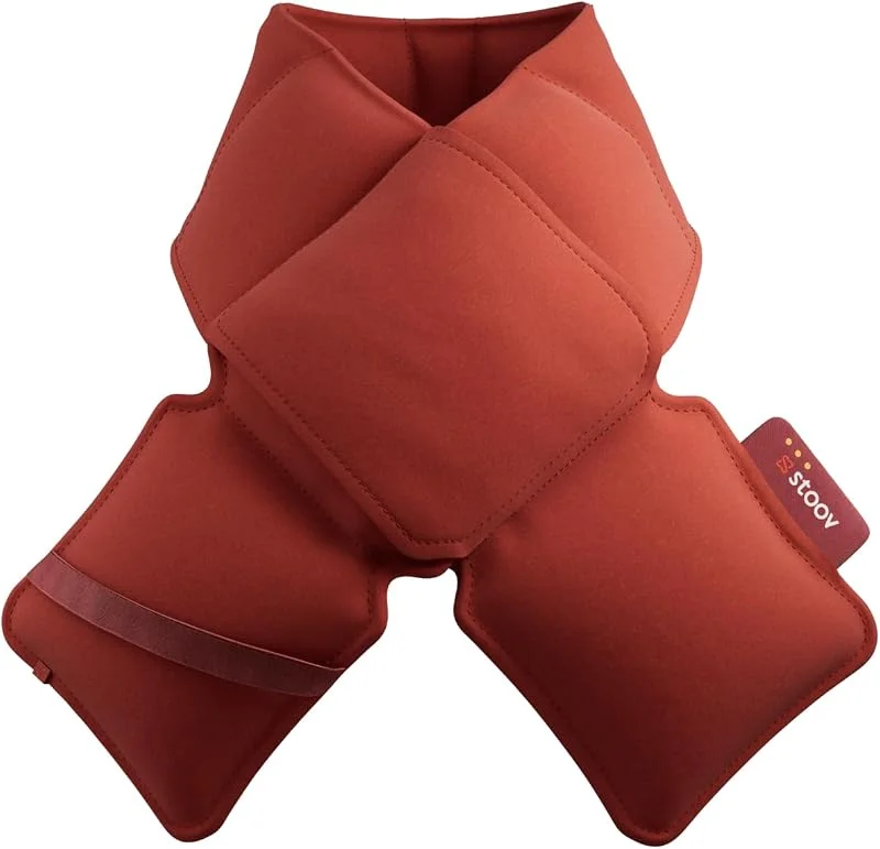 Stoov Kokoon³ - Warmables Wärmeschal - Kabellose Wärme - Earth Red — Heizkleidung