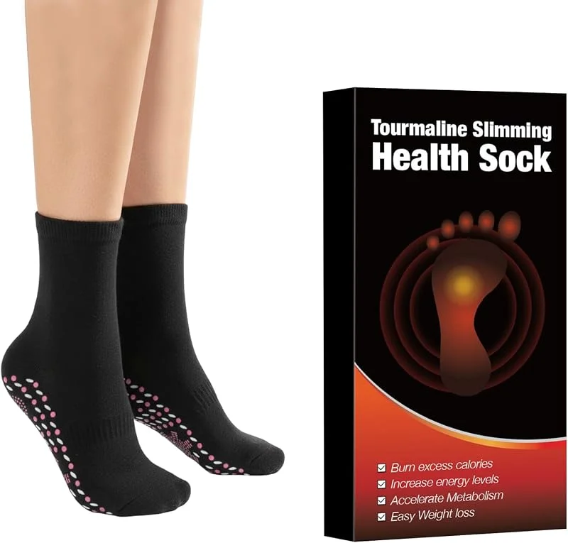 Beheizte Socken für Männer, Schlankheits- und Massage-Socken für die Gesundheit der Füße – Thermo-Fußwärmer, für Skifahren, Wandern, Camping, Angeln, Radfahren, Wandern, Skaten, Arbeiten im Freien — Heizkleidung