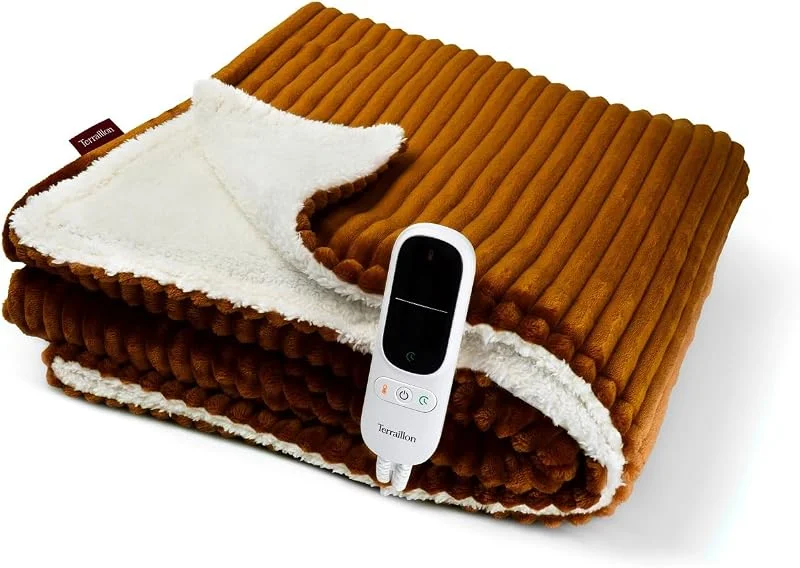 Terraillon Koomy Heizdecke, Sherpa, 180 x 130 cm — Heizung Warmepumpe