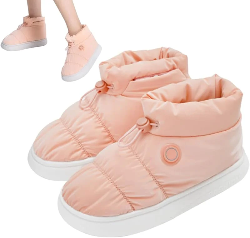 Thermostiefel, wiederaufladbare Wärmeschuhe, elektrisch, wiederaufladbar, Unisex, beheizbar, für Herren, wiederaufladbar, elektrische Fußwärmer, Teerschuhe — Heizkleidung