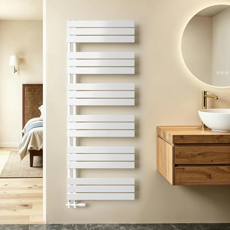 Badheizkörper Handtuchheizkörper 1599x600 mm Weiß — Heizung Warmepumpe