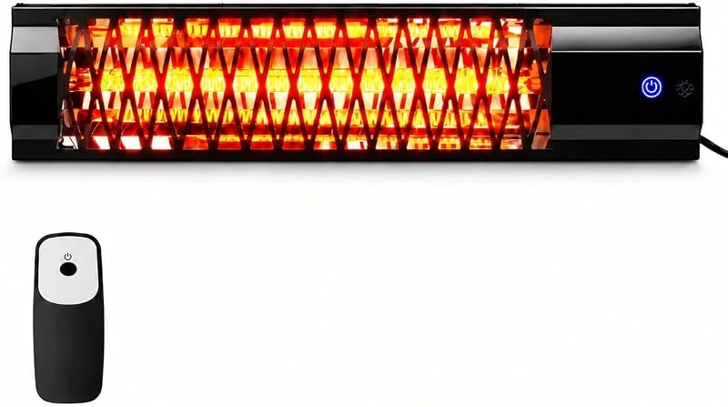 Infrarotheizung Heizstrahler Wandheizung Outdoor 2000 Watt — Heizung Warmepumpe
